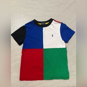 Polo by Ralph Lauren Kids Multicolor Block Tee